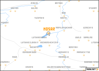 map of Mosarʼ