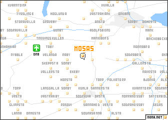 map of Mosås