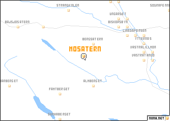 map of Mosätern