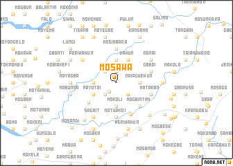 map of Mosawa