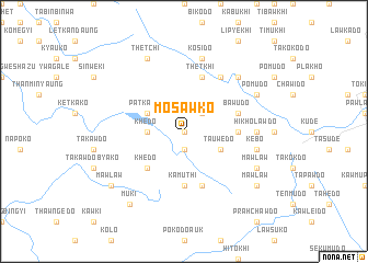 map of Mosawko