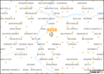 map of Mosa