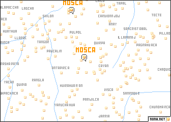 map of Mosca