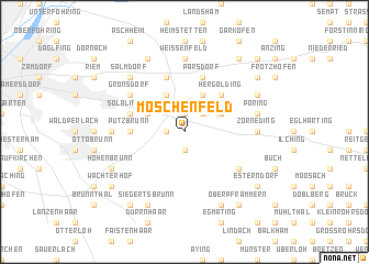 map of Möschenfeld