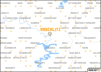 map of Möschlitz