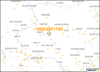 map of Moschófyton