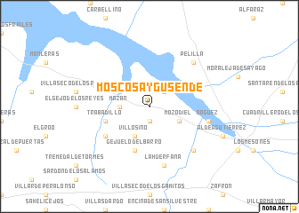 map of Moscosa y Gusende