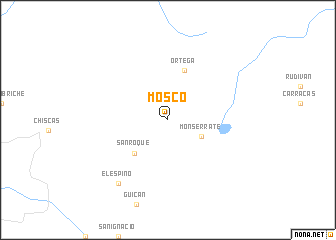 map of Mosco