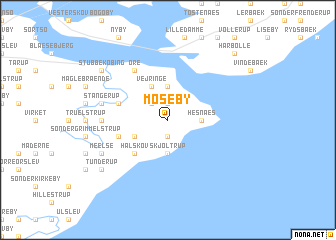 map of Moseby