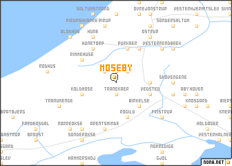 map of Moseby