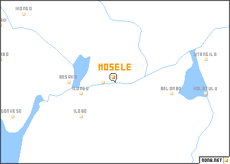 map of Mosele