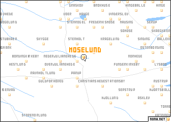 map of Moselund