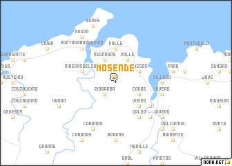 map of Mosende