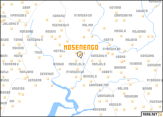 map of Mosenengo