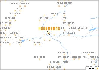 map of Moserberg