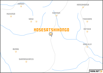 map of Mose-Satshi-Hongo