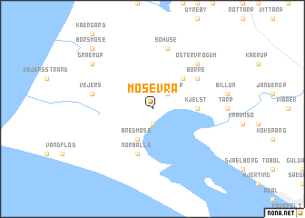 map of Mosevrå