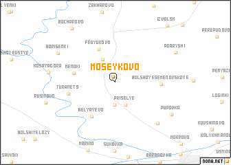 map of Moseykovo