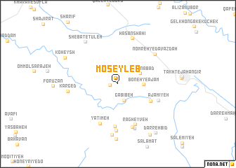 map of Moşeyleb