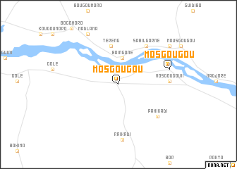 map of Mosgougou