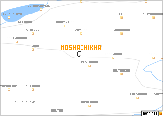 map of Moshachikha