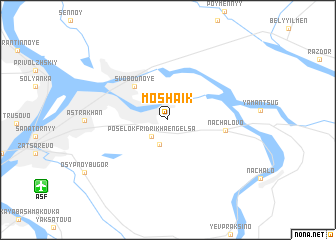 map of Moshaik