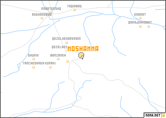 map of Moshammā
