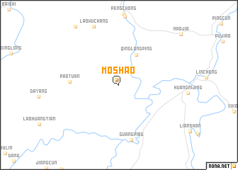 map of Moshao