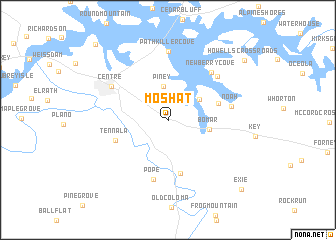 map of Moshat