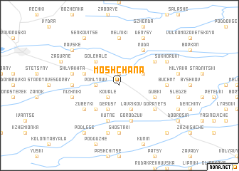 map of Moshchana