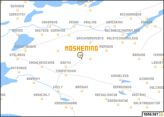 map of Moshenino