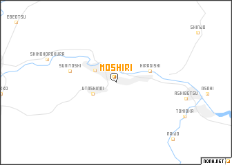 map of Moshiri