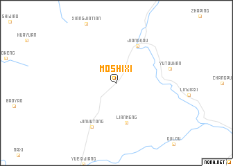 map of Moshixi