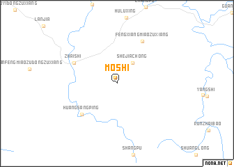 map of Moshi