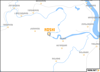 map of Moshi