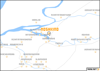 map of Moshkino