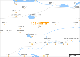 map of Moshkritsy