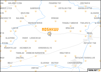 map of Moshkuv