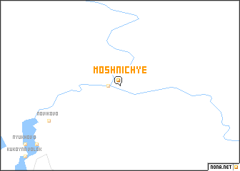 map of Moshnich\