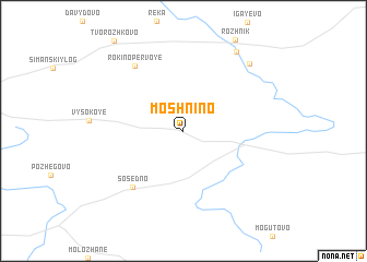 map of Moshnino