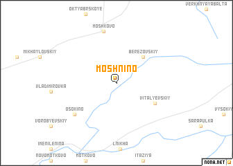 map of Moshnino