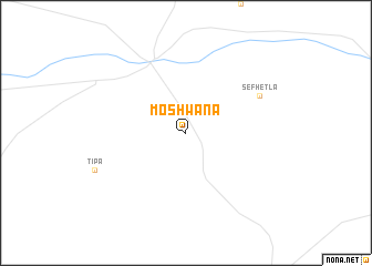 map of Moshwana