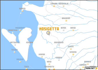 map of Mosigetta
