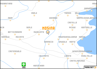 map of Mosina