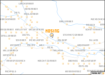 map of Mosing