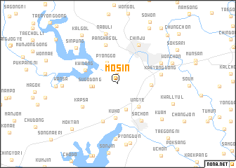 map of Mosin