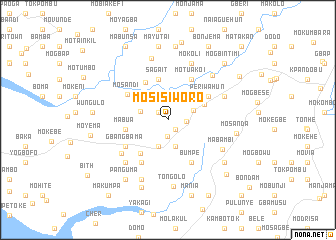 map of Mosisiworo