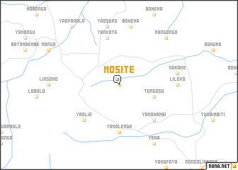 map of Mosite