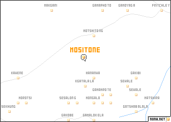 map of Mositone