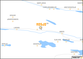 map of Mosjö